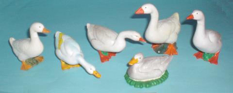 Enten und Gänse