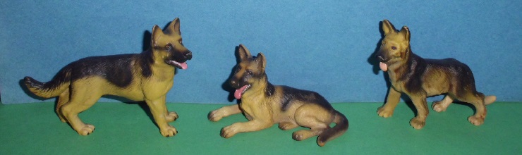 Schäferhund liegend