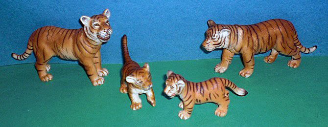 Bengal Tigerfamilie 2004