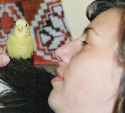 Mit Josette Evis Freundin